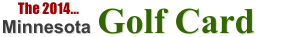 Minnesota Golf Card